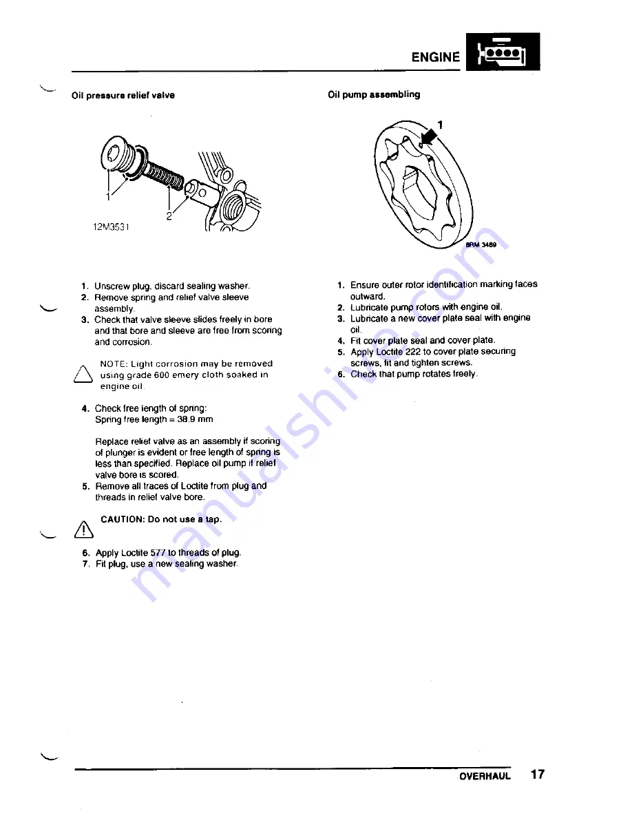 Lotus Elise 2001 Service Notes Download Page 181