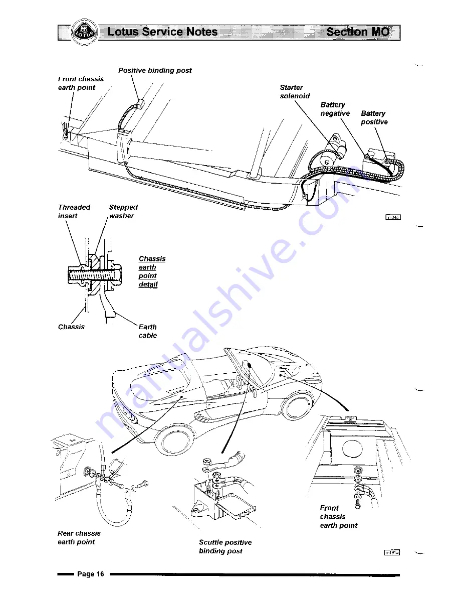 Lotus Elise 2001 Service Notes Download Page 436