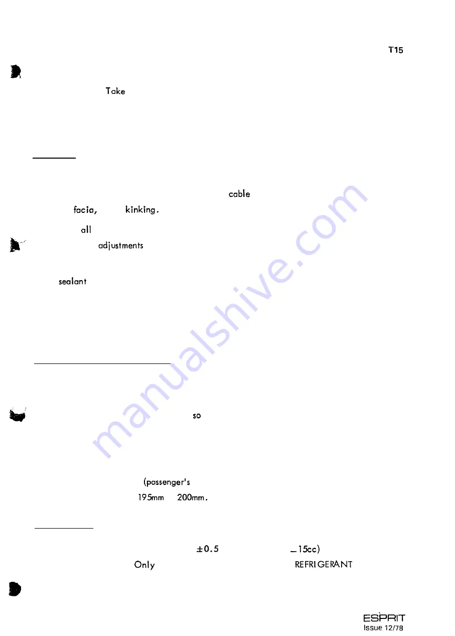 Lotus Esprit Series Workshop Manual Download Page 358