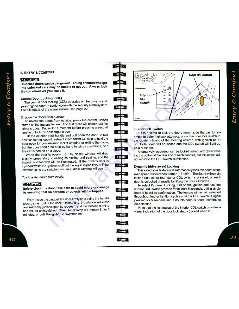 Lotus Evora 2010 Owner'S Handbook Manual Download Page 16