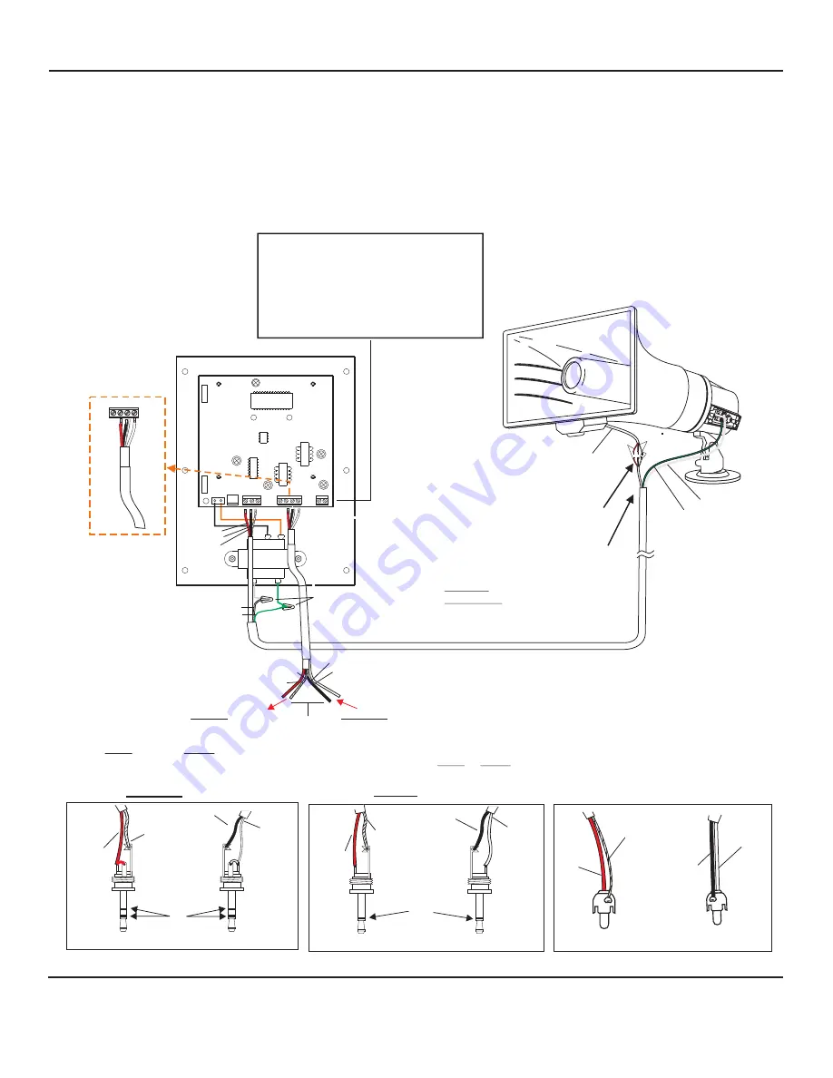 Louroe Electronics AOP-SP70 Installation And Operating Instructions Manual Download Page 5