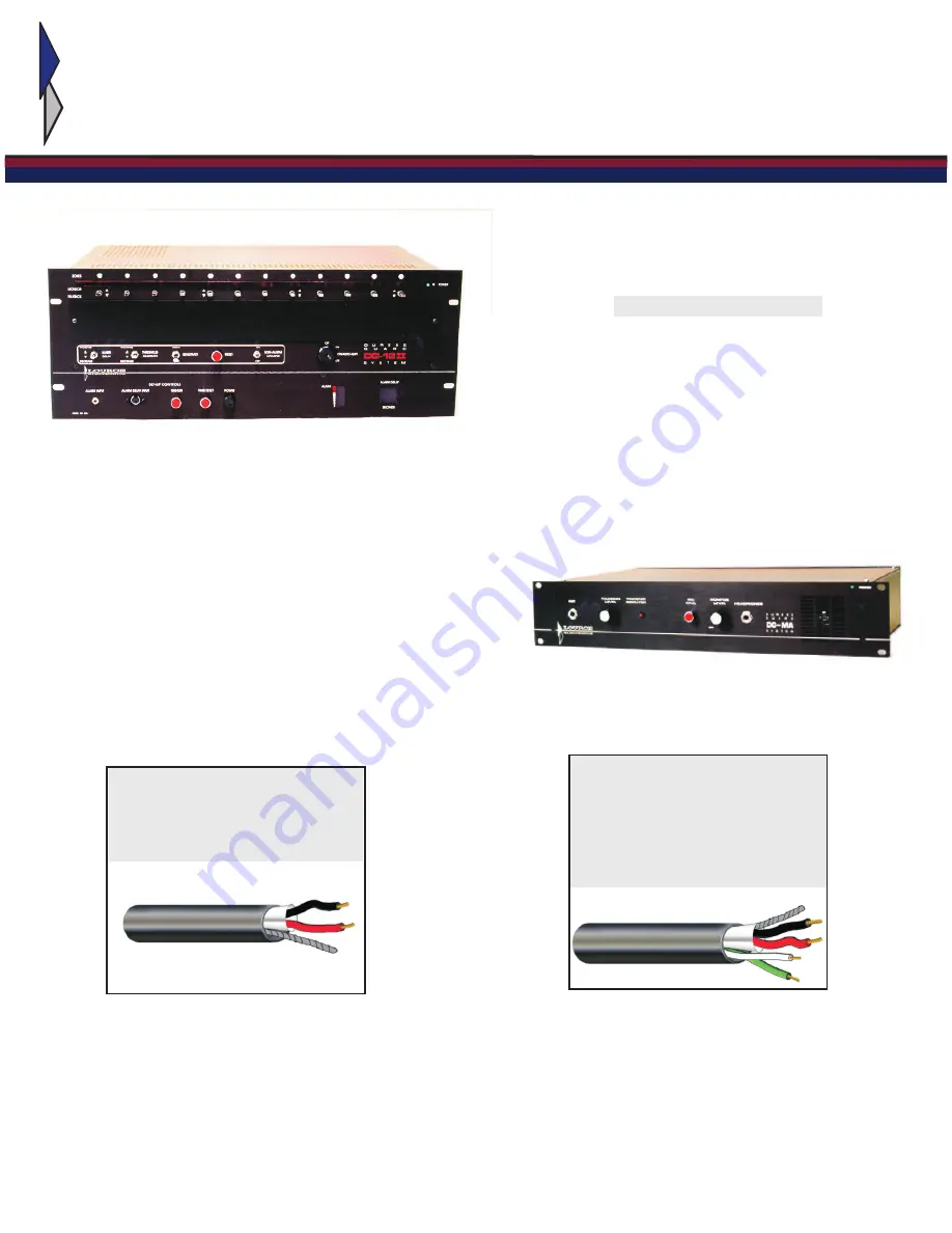 Louroe Electronics DG-12II Скачать руководство пользователя страница 1