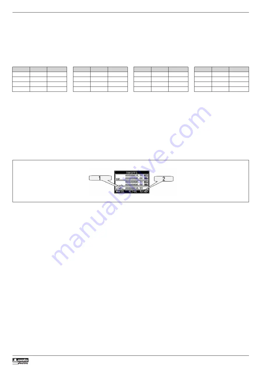 Lovato DMG800 User Manual Download Page 17