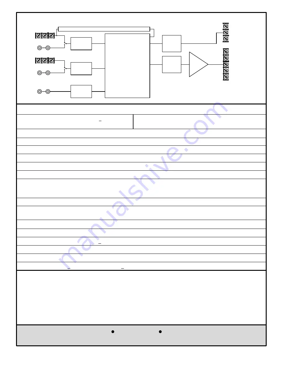 Lowell MA30 Installation Sheet And Operators Manual Download Page 3