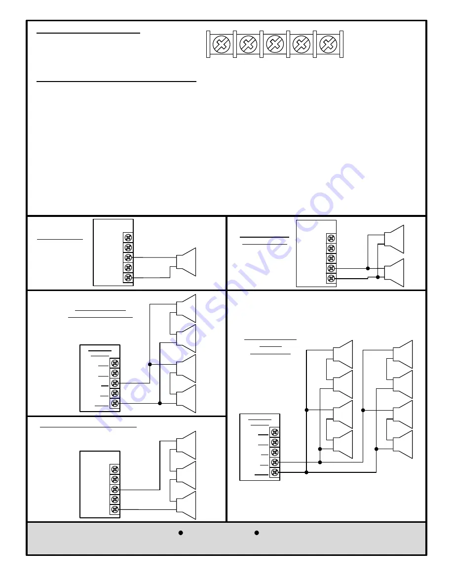 Lowell MA30 Installation Sheet And Operators Manual Download Page 6