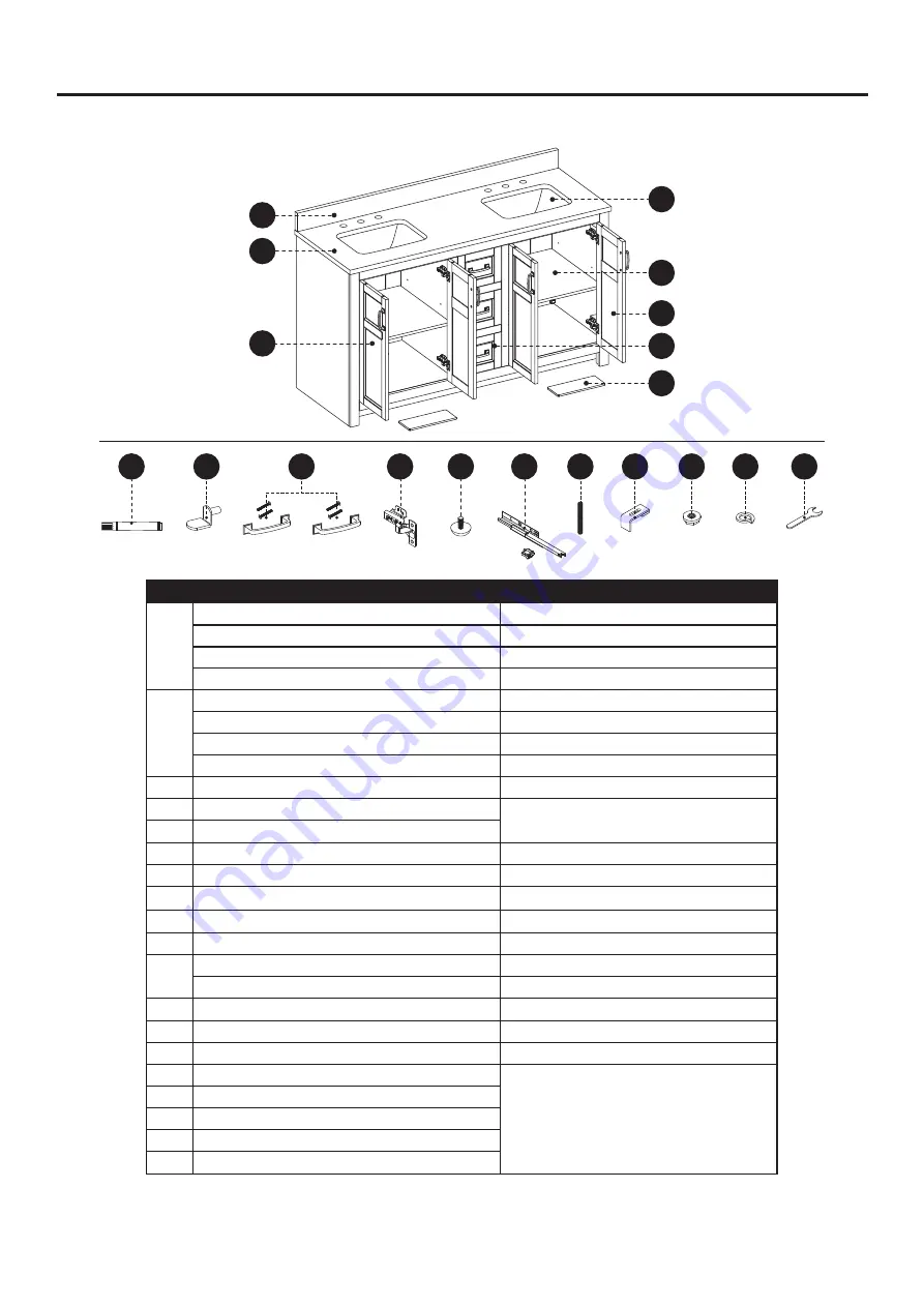 LOWES 1954VA-60-278-900-UM Assembly Instruction Manual Download Page 12