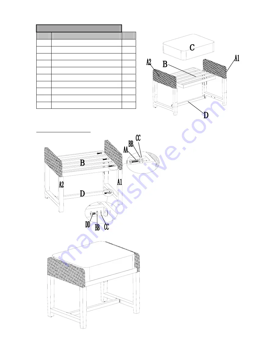 LOWES L-DN1527SAL Assembly Instructions Manual Download Page 4