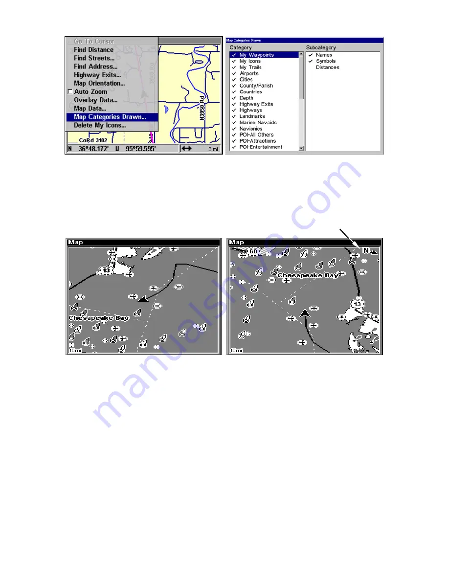 Lowrance GlobalMap 7200C Operation Instructions Manual Download Page 94