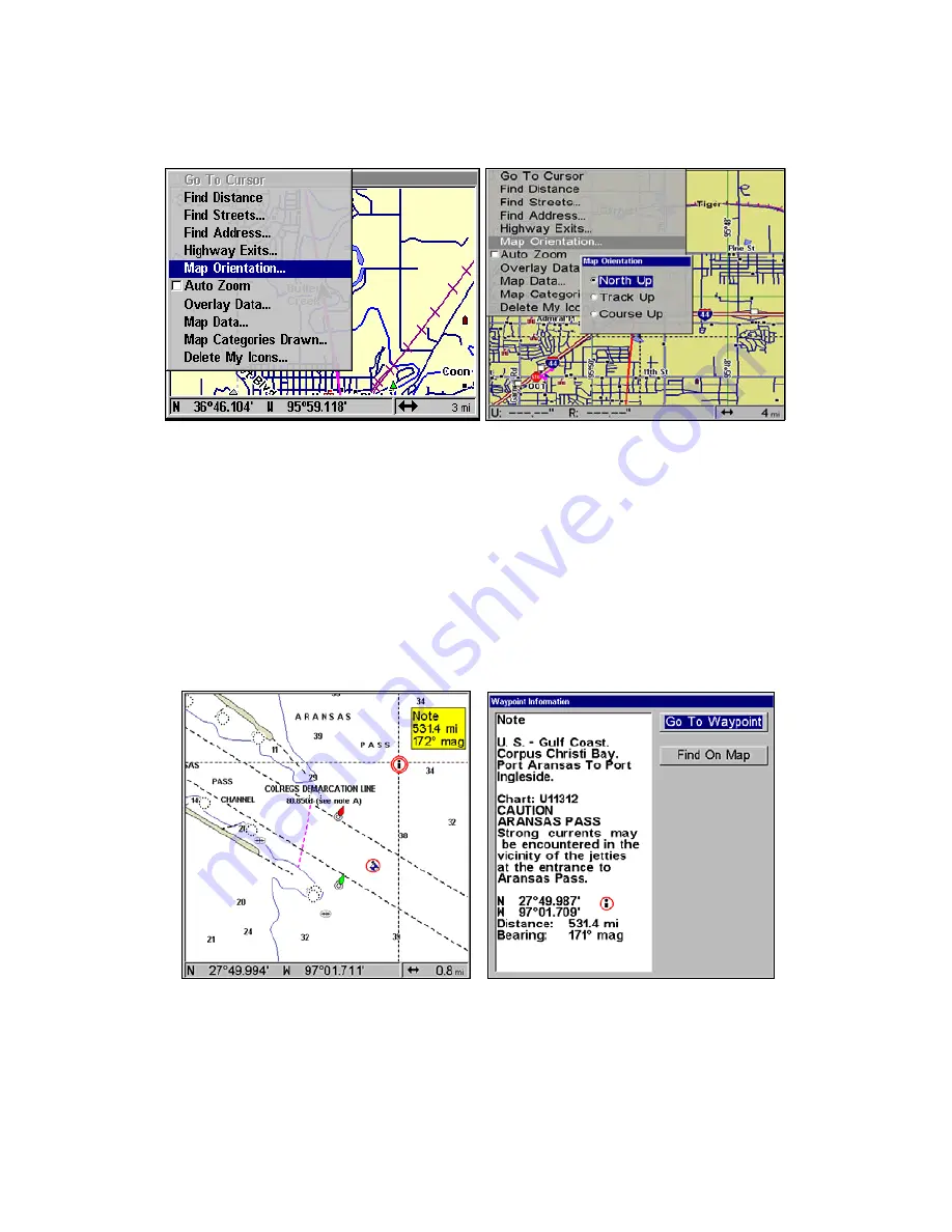 Lowrance GlobalMap 7200C Operation Instructions Manual Download Page 95