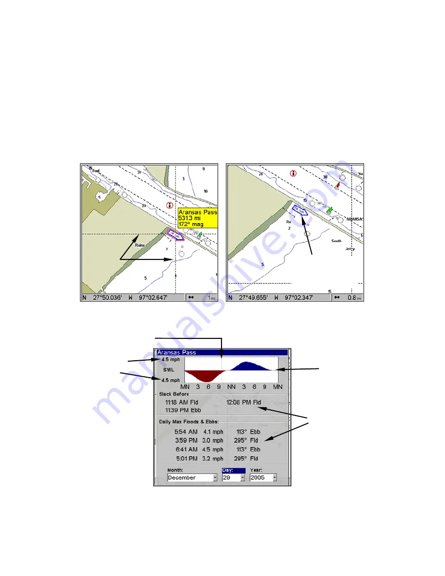 Lowrance LCX-112C Operation Instructions Manual Download Page 167