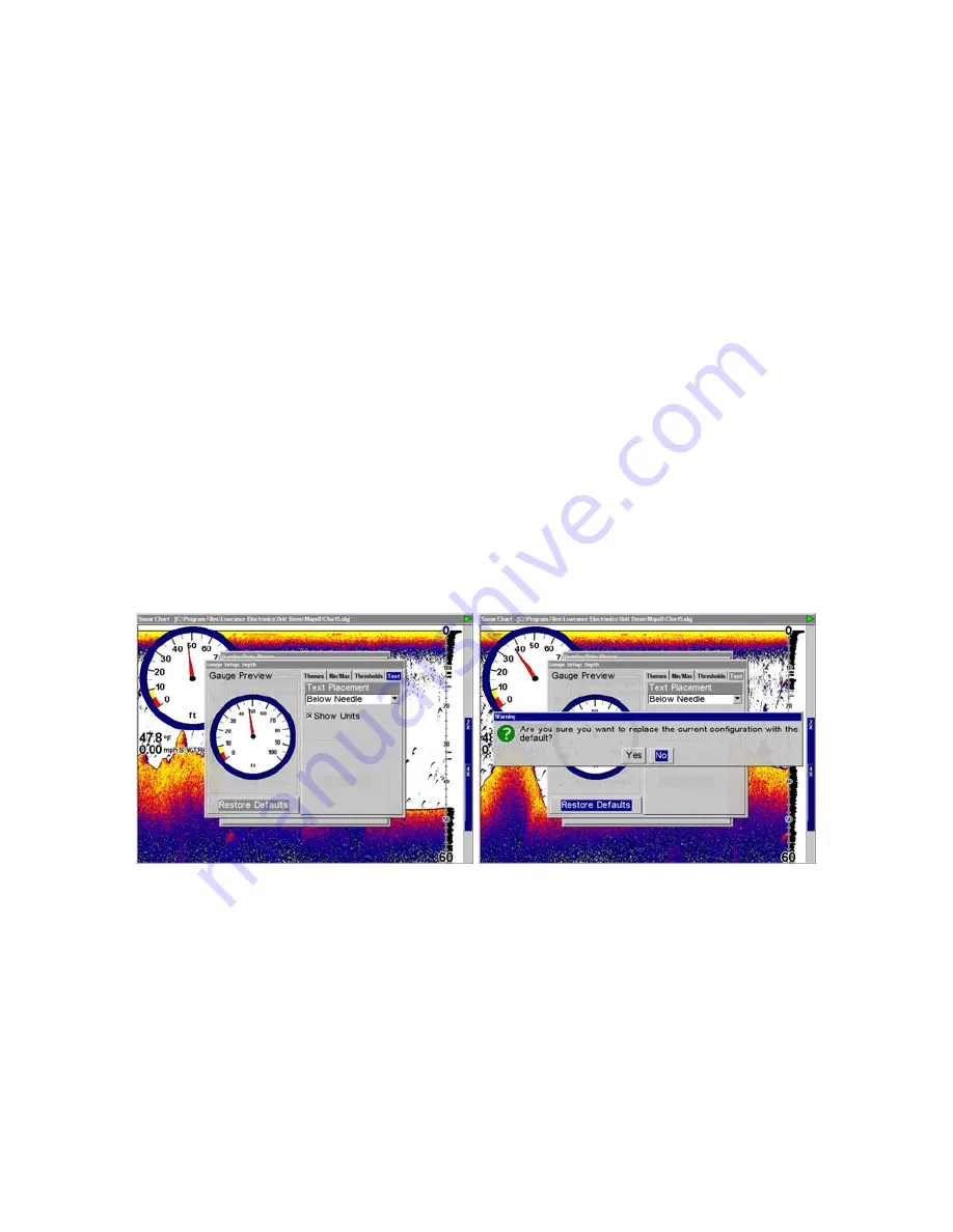 Lowrance LCX-112C Operation Instructions Manual Download Page 175