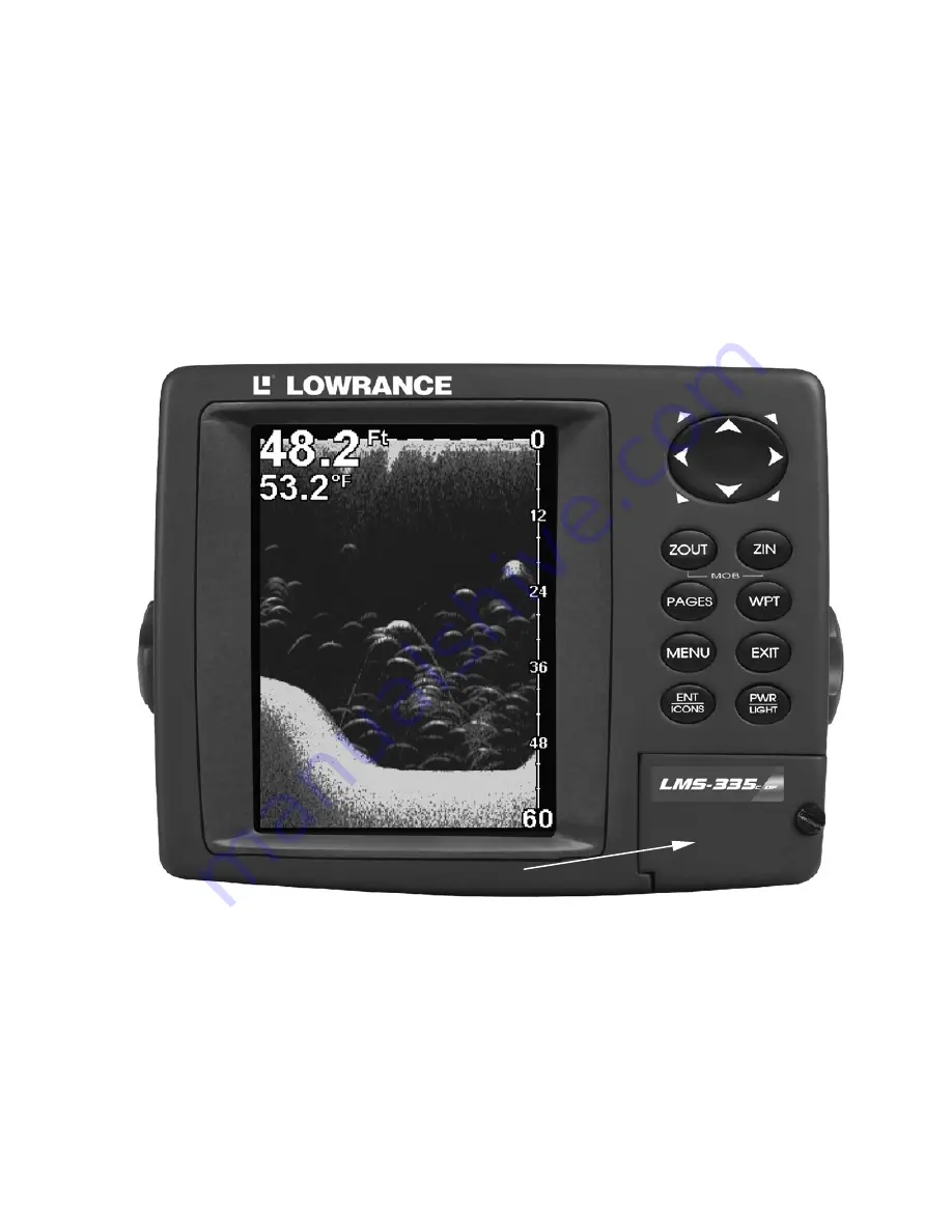 Lowrance LMS 330C Installation And Operation Instructions Manual Download Page 55