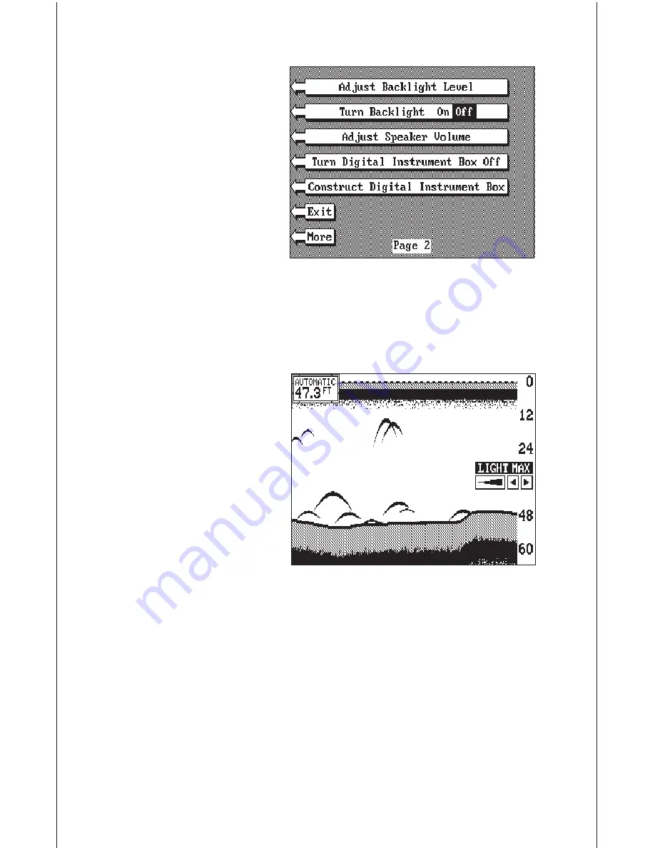 Lowrance LMS-350A Installation And Operation Instructions Manual Download Page 31