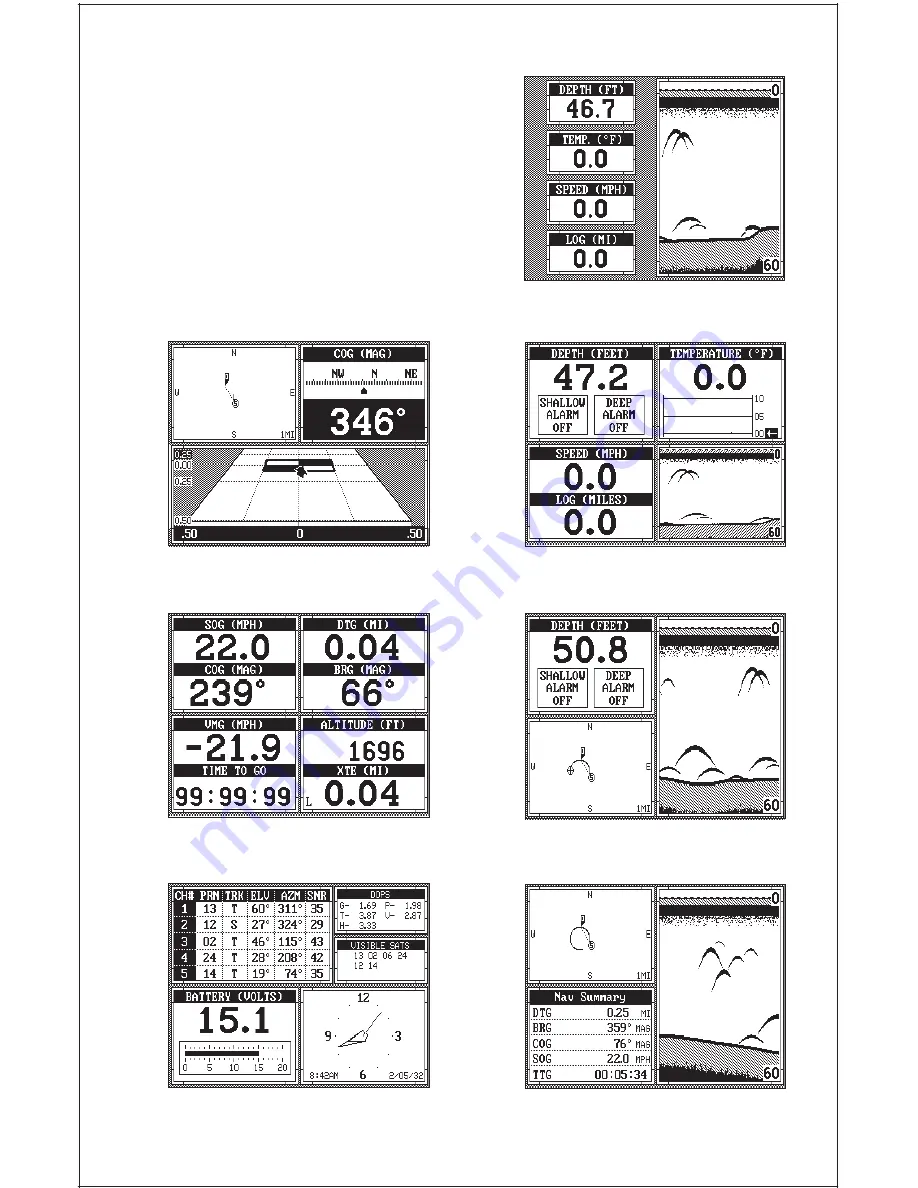 Lowrance LMS-350A Installation And Operation Instructions Manual Download Page 48