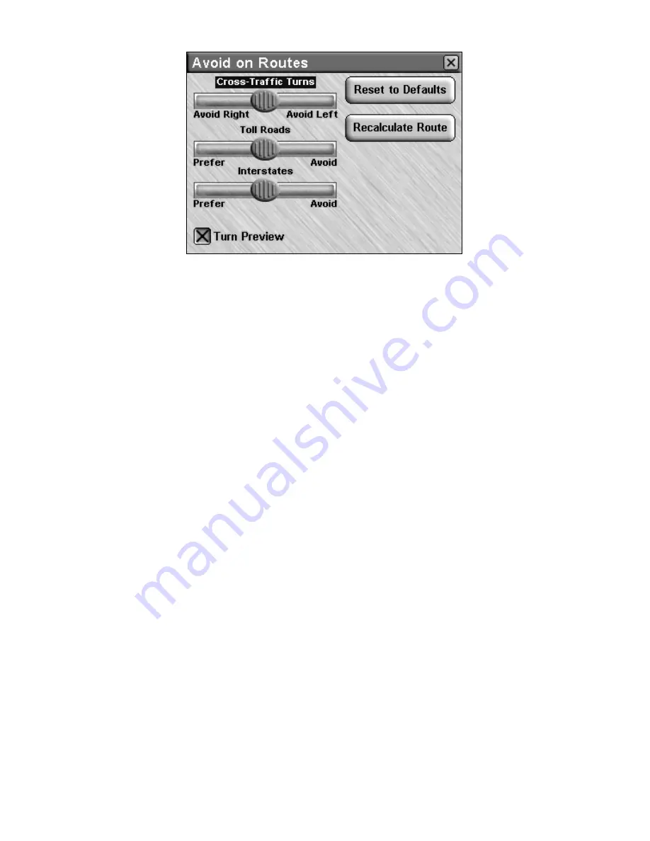 Lowrance Lowrance iWAY 500C Operation Instructions Manual Download Page 31