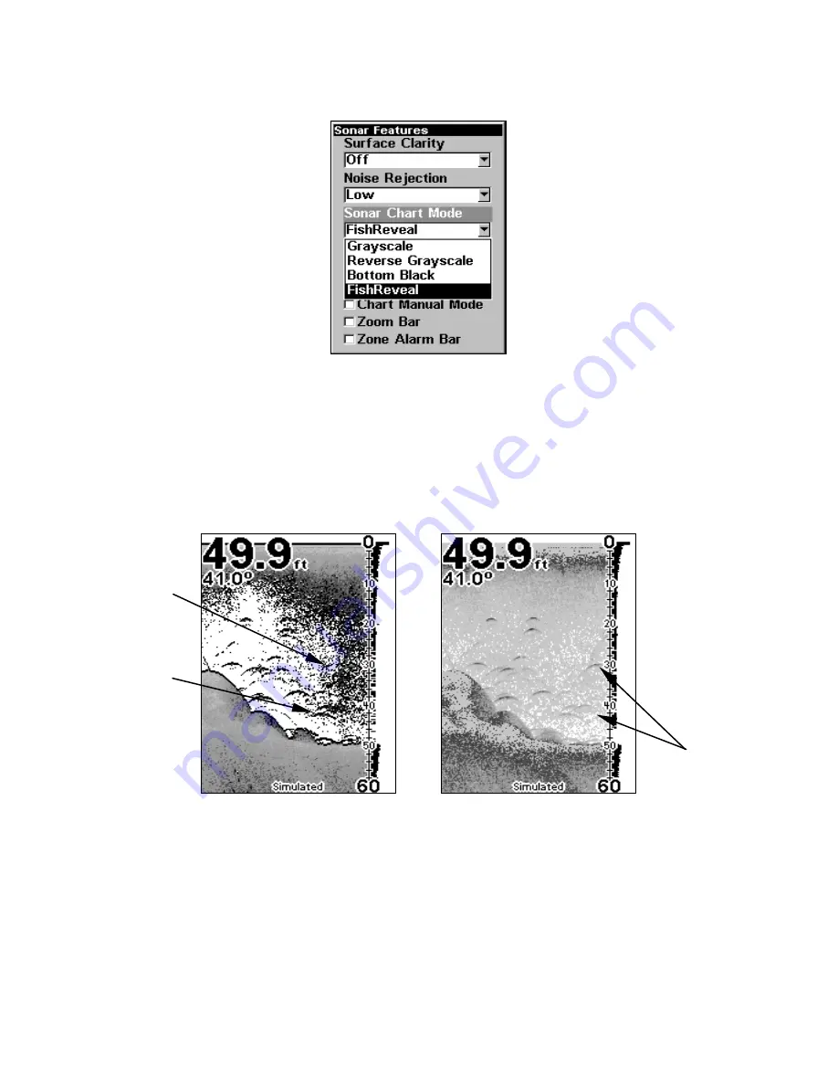 Lowrance M56 S/Map Installation And Operation Instructions Manual Download Page 59