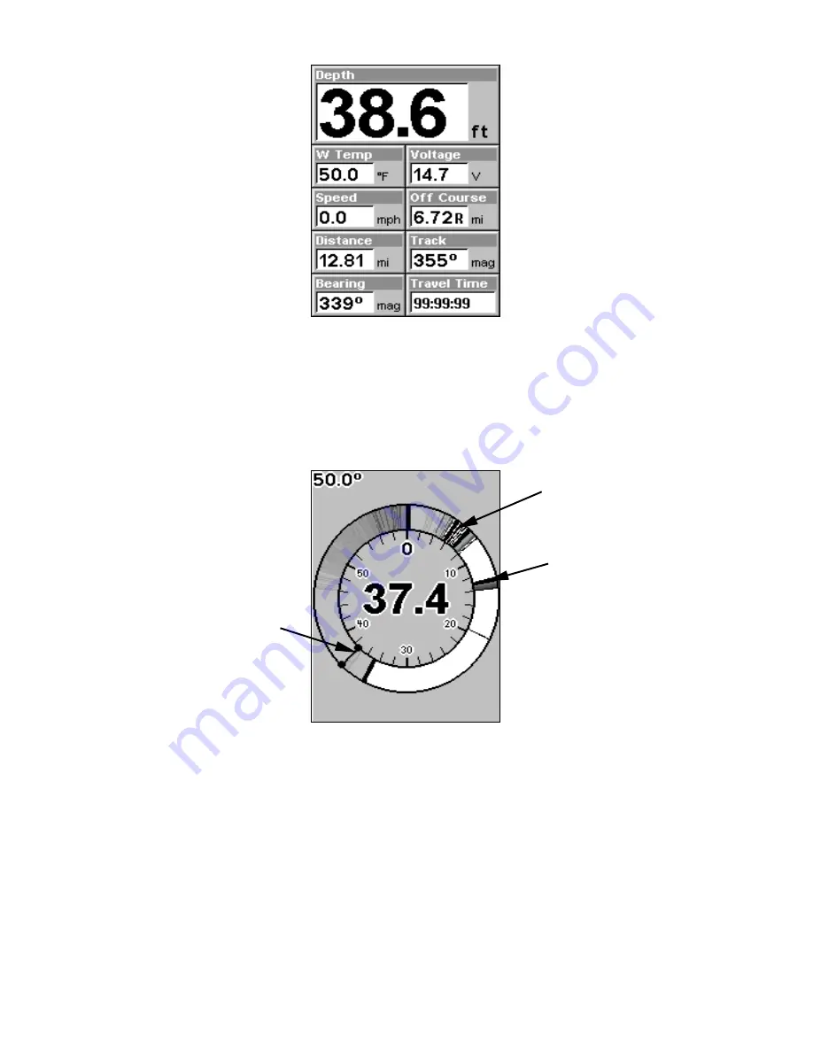 Lowrance M56 S/Map Installation And Operation Instructions Manual Download Page 70