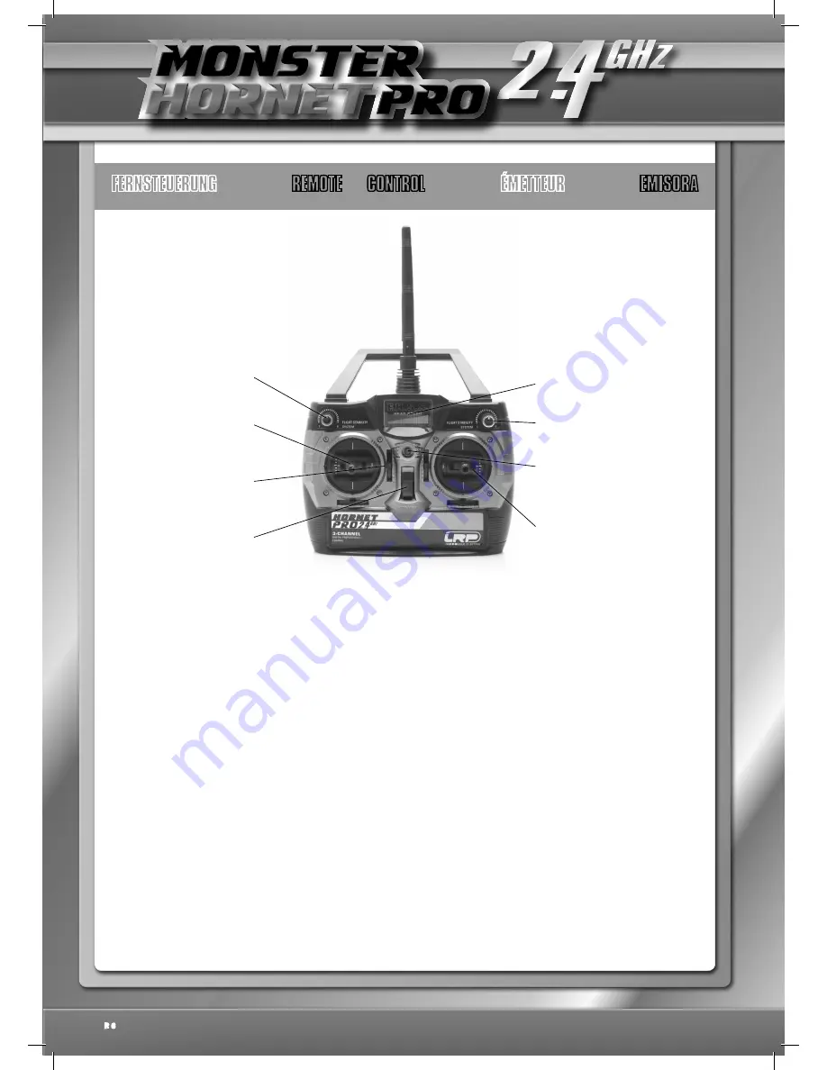 LRP LASER HORNET 2.4 GHz User Manual Download Page 6