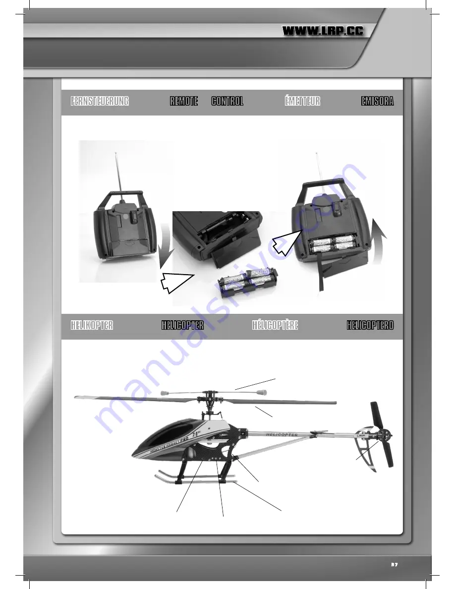 LRP LASER HORNET 2.4 GHz User Manual Download Page 7