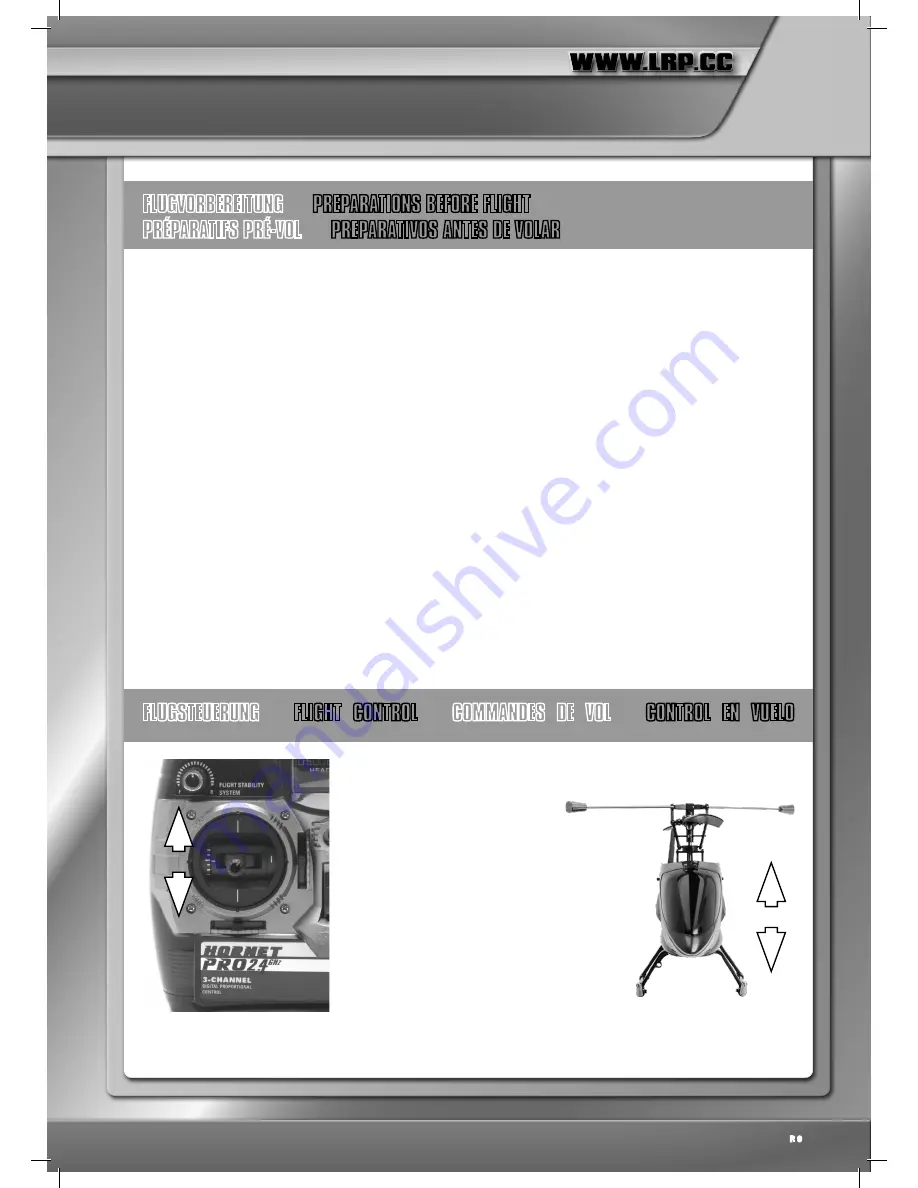 LRP LASER HORNET 2.4 GHz User Manual Download Page 9