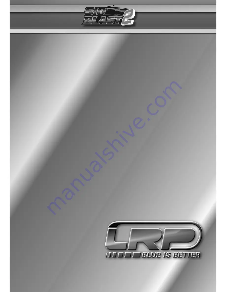 LRP S10 BLAST 2 User Manual Download Page 100