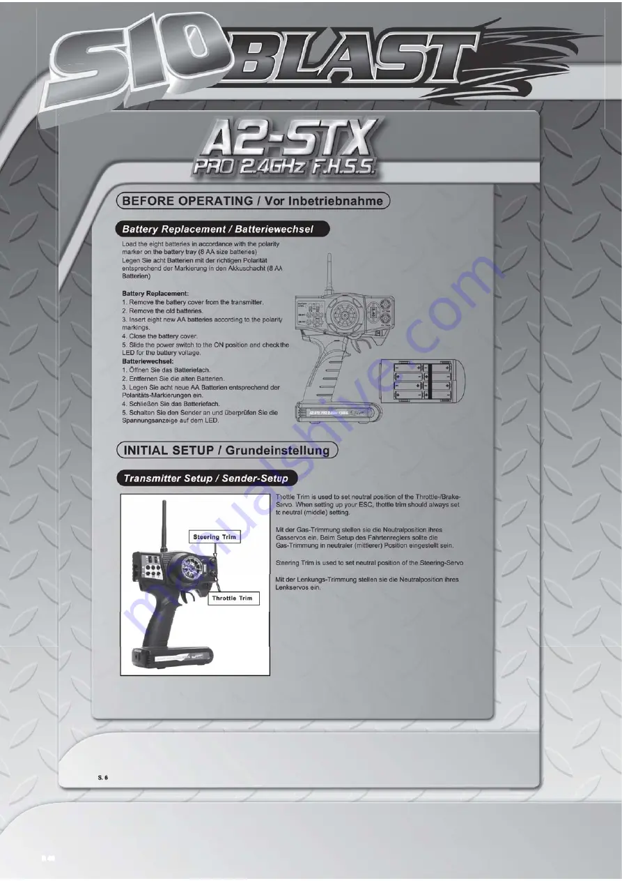 LRP S10 BLAST BX Скачать руководство пользователя страница 40