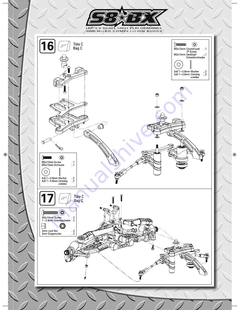 LRP S8 BX Скачать руководство пользователя страница 9