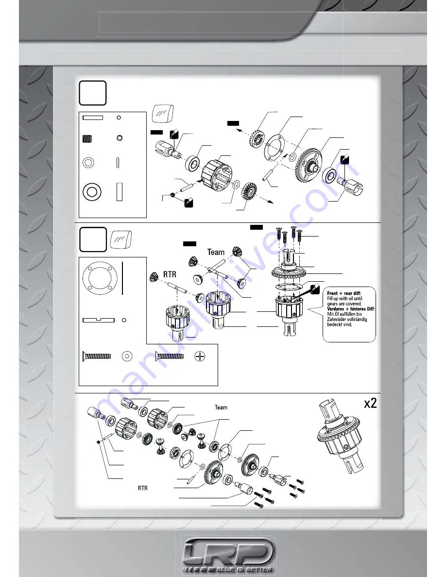 LRP S8 BXe Instruction Manual Download Page 3