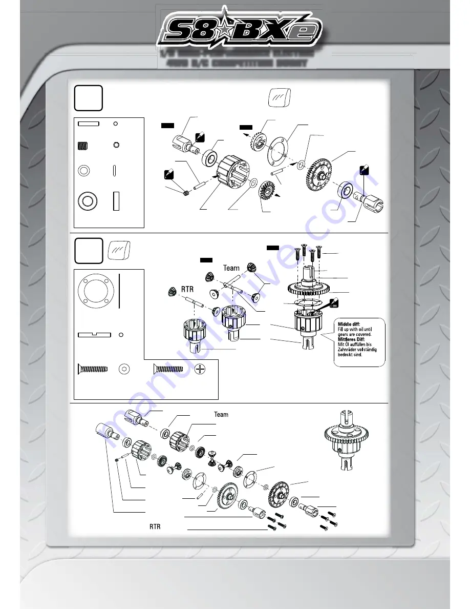 LRP S8 BXe Instruction Manual Download Page 4