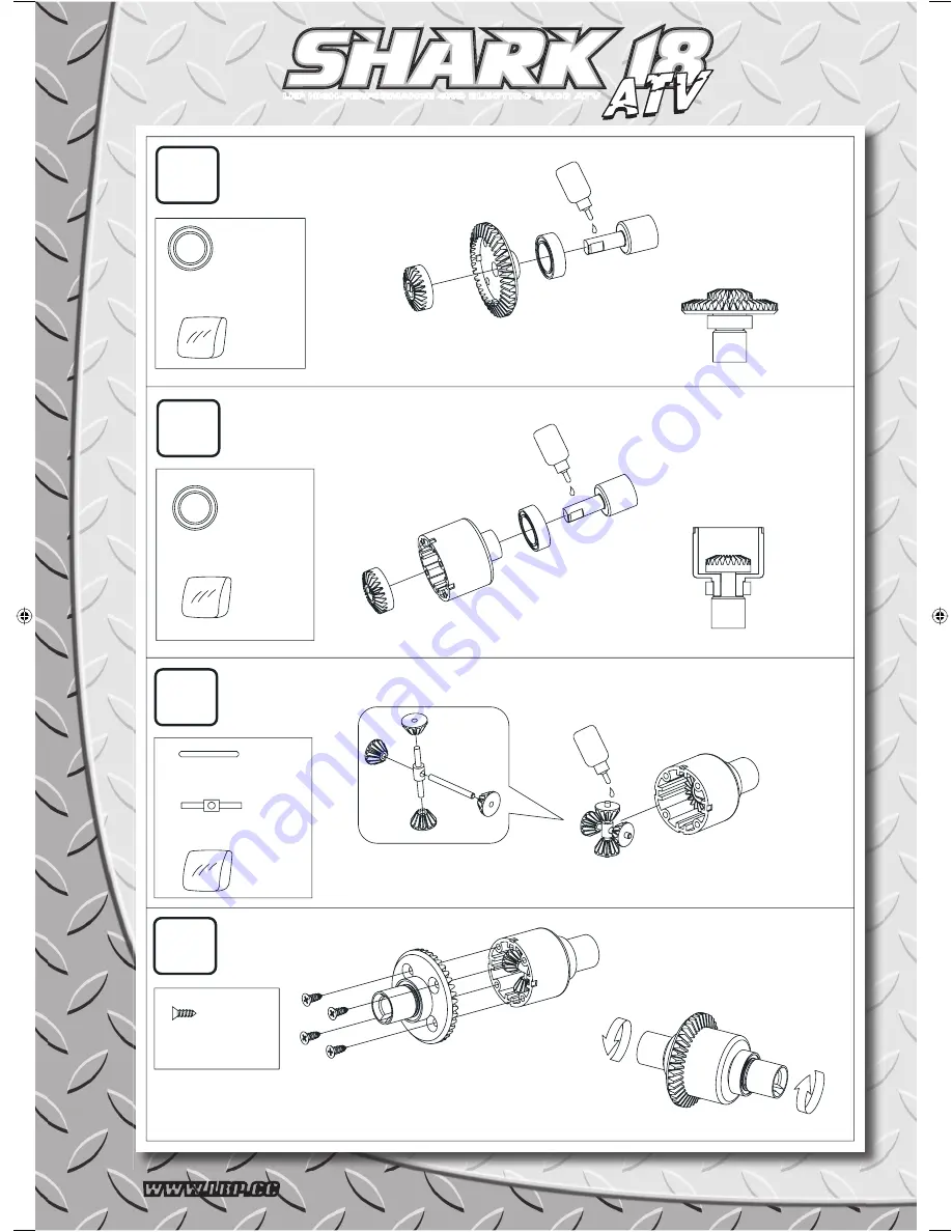 LRP shark 18 ATV Скачать руководство пользователя страница 3