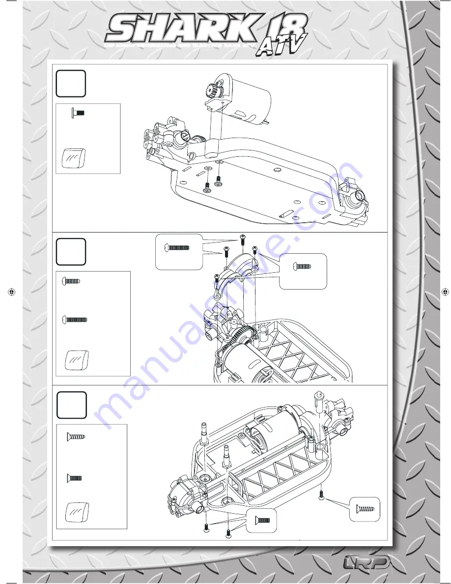 LRP shark 18 ATV Скачать руководство пользователя страница 6