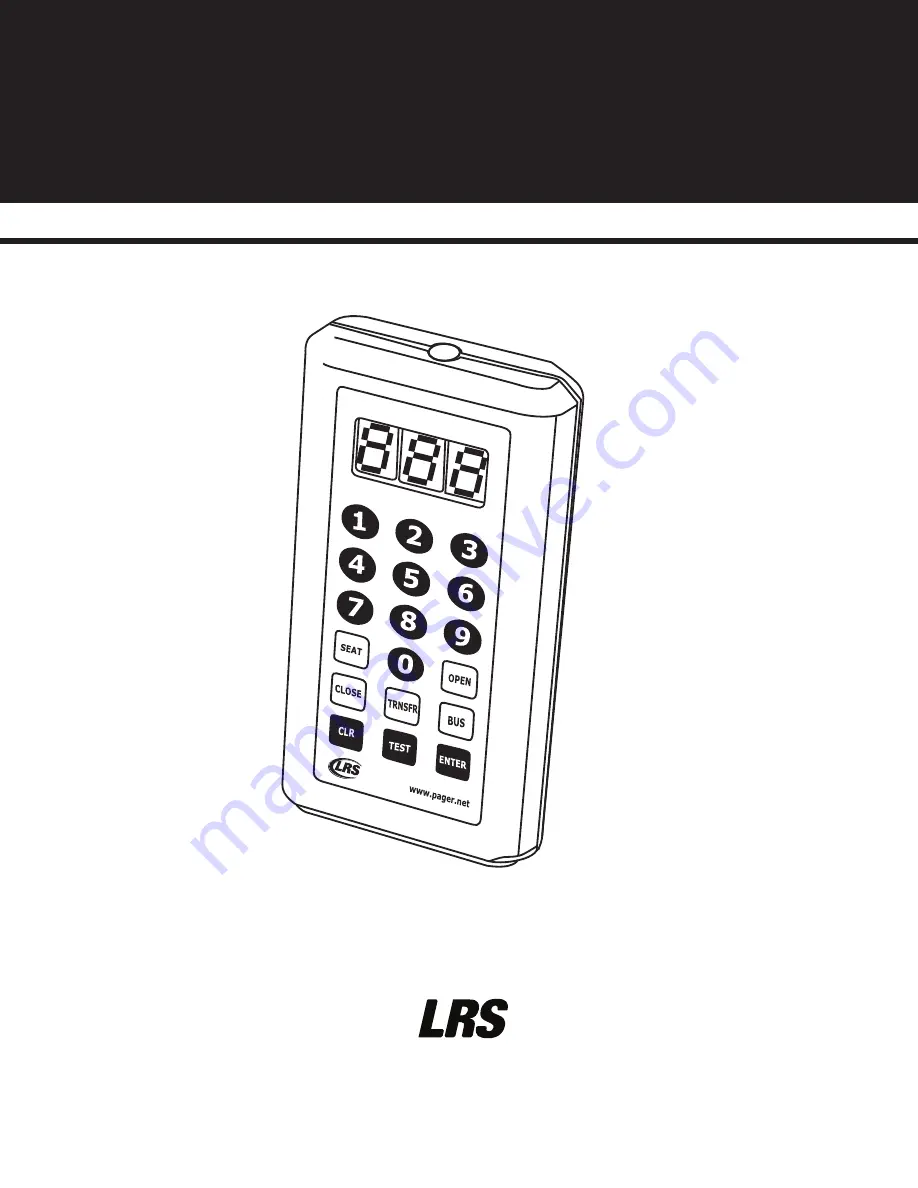 LRS TX-14C Скачать руководство пользователя страница 1