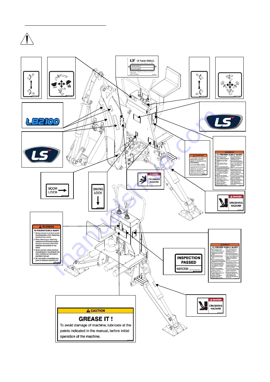 LS tractor I3030 Operator'S Manual Download Page 103