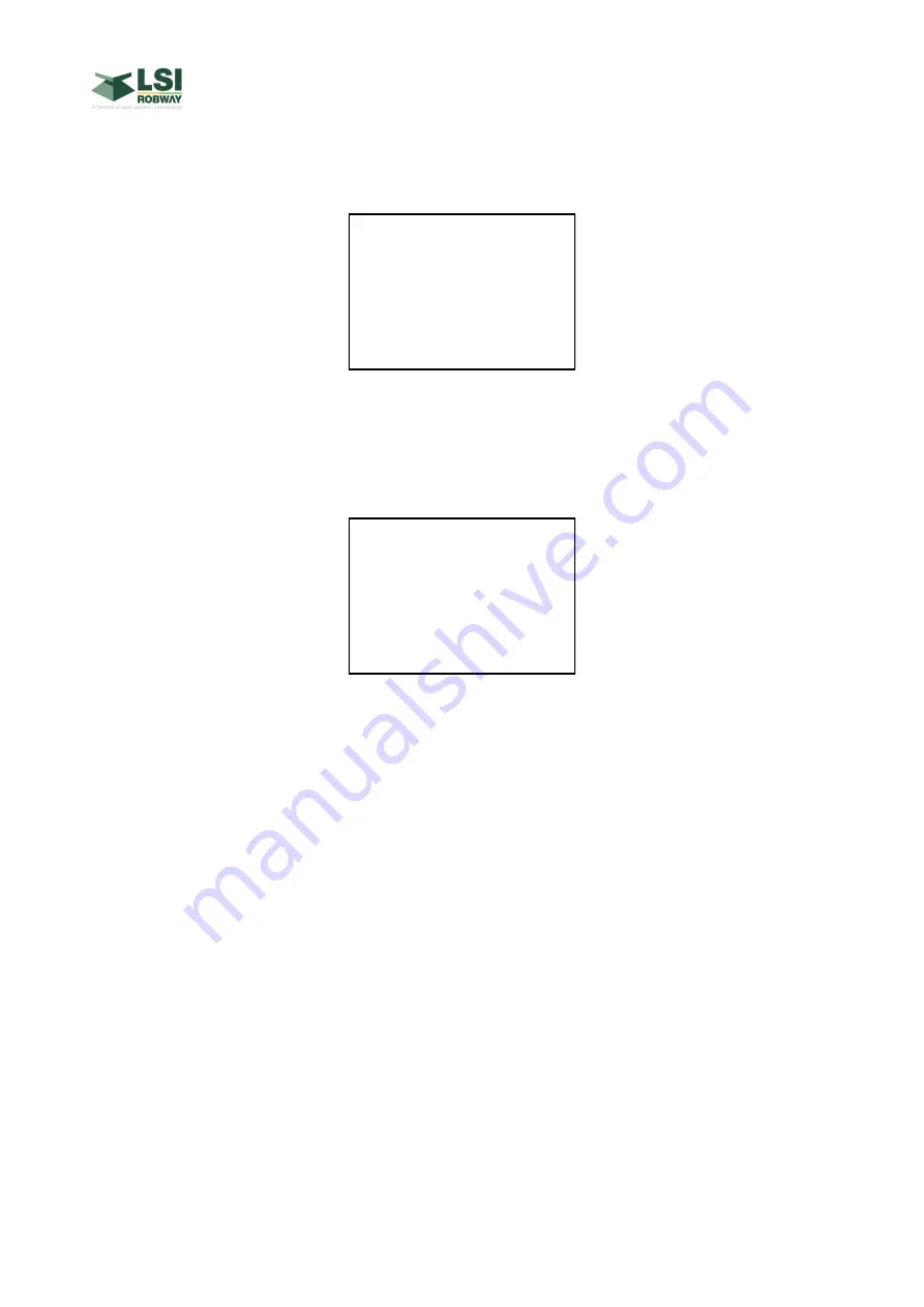 LSI-Robway RCI-1550 LM Instruction Manual Download Page 31