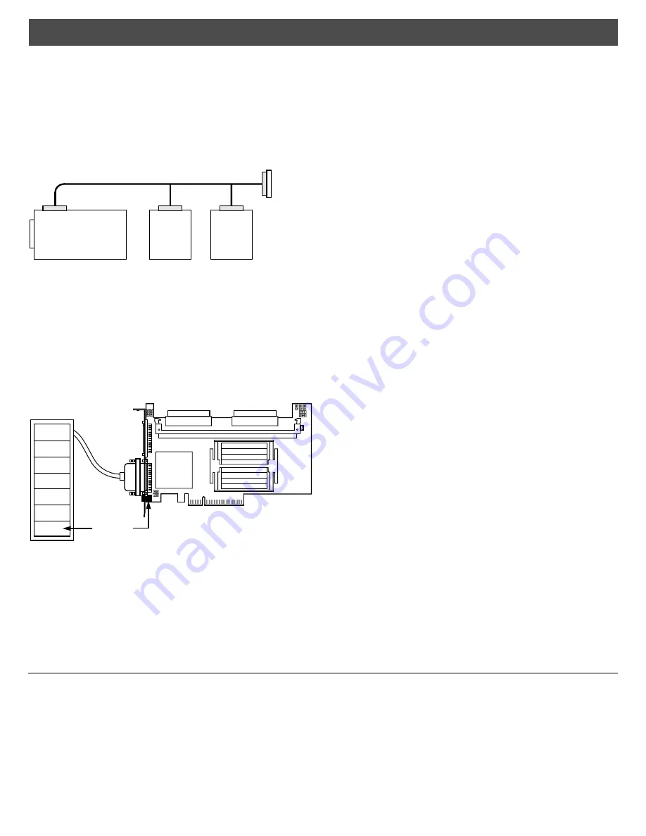 LSI MegaRAID SCSI 320-2E Quick Hardware Setup Manual Download Page 3