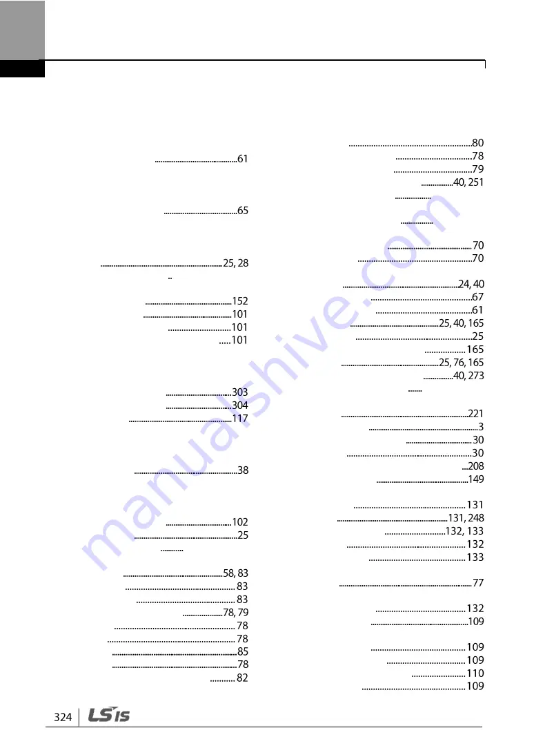 LSIS G100 Operation Manual Download Page 336