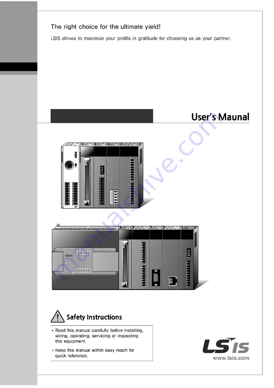 LSIS XBF-PN04B Скачать руководство пользователя страница 1