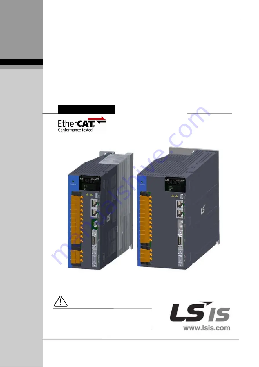 LSIS XDL-L7NH Series User Manual Download Page 1