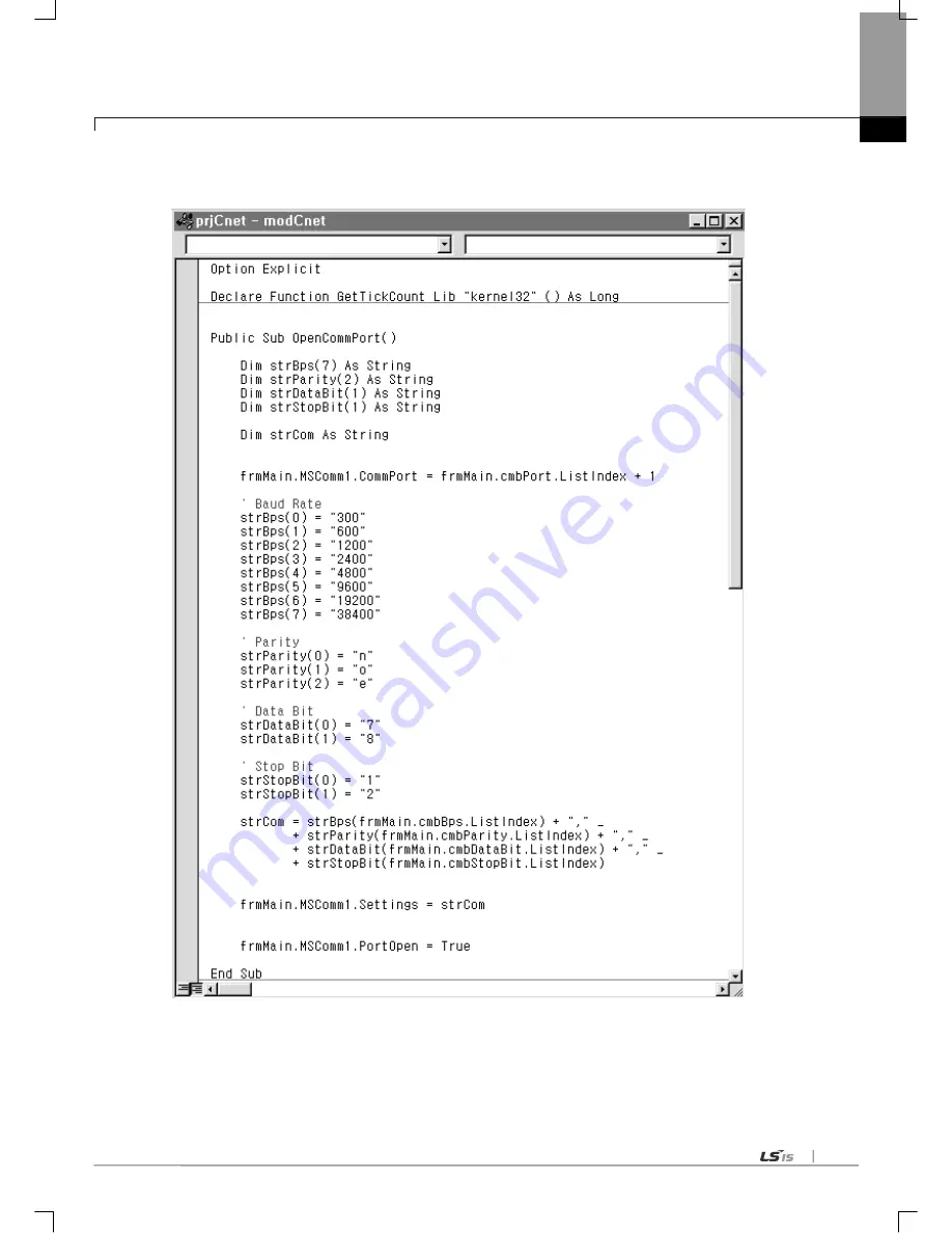 LSIS XGL-C22A User Manual Download Page 289