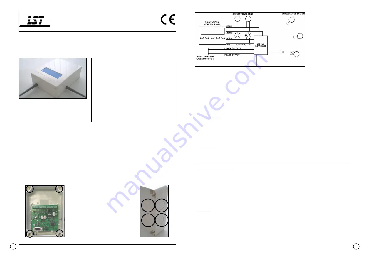 LST FI700 Quick Start Manual Download Page 1