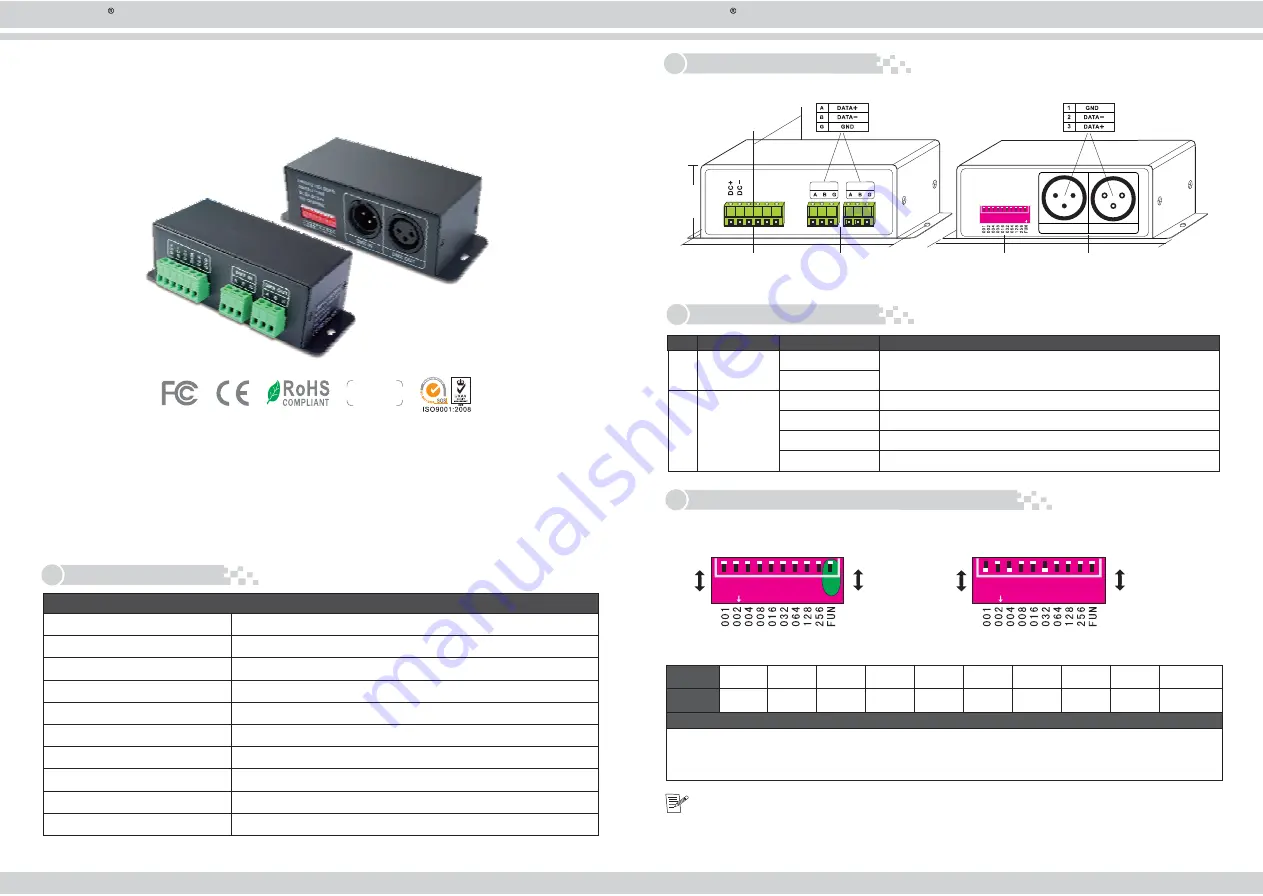 Ltech DMX-8806 Manual Download Page 1