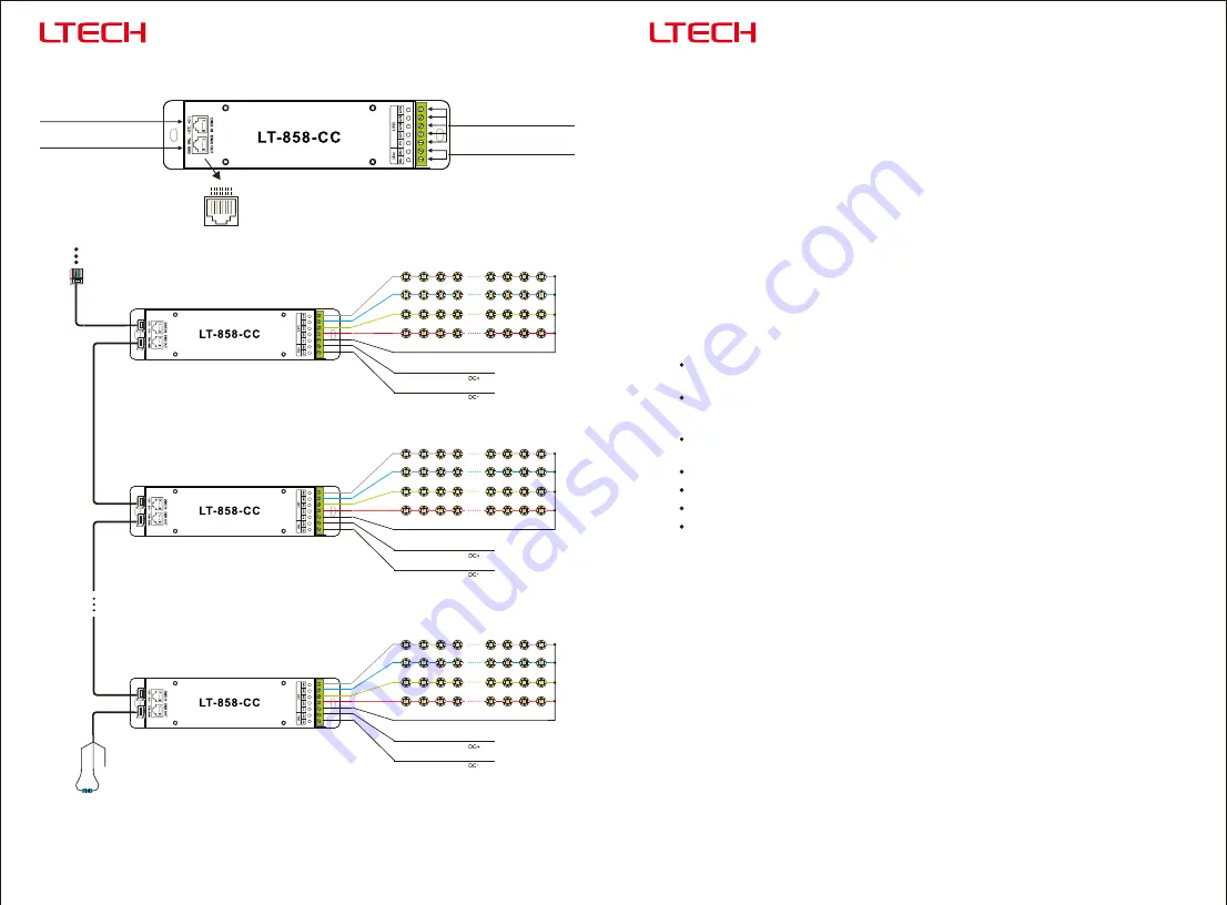 Ltech LT-858-CC Quick Start Manual Download Page 2