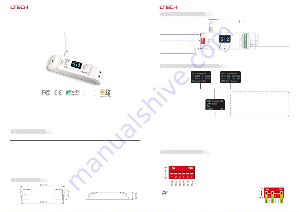 Ltech LT-874-5A Manual Download Page 1