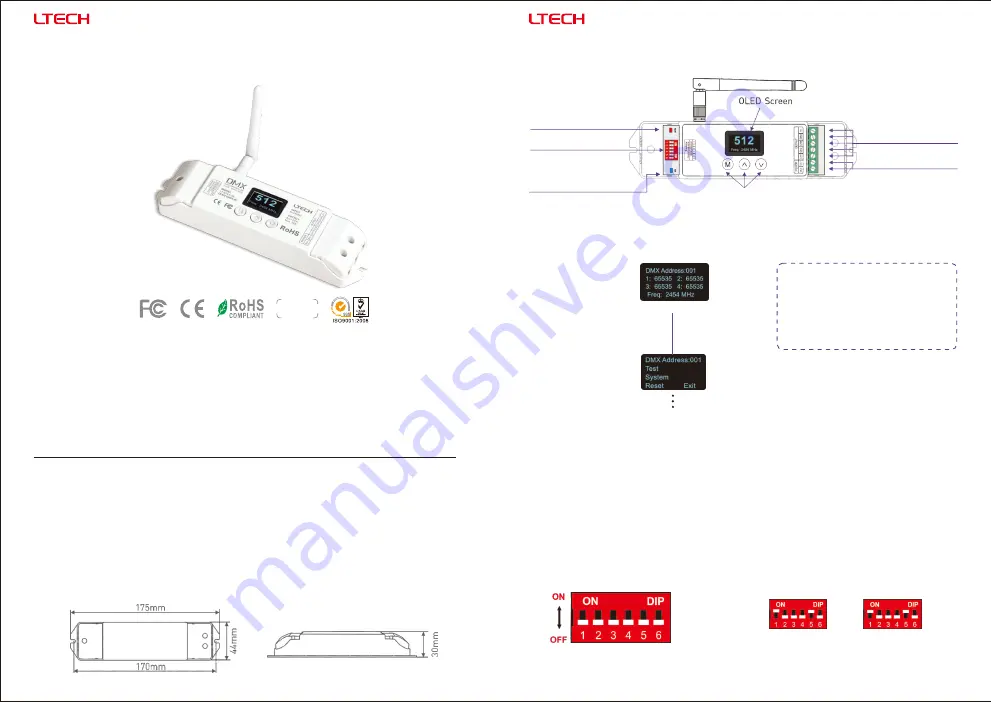 Ltech LT-874S-5A Quick Start Quide Download Page 1