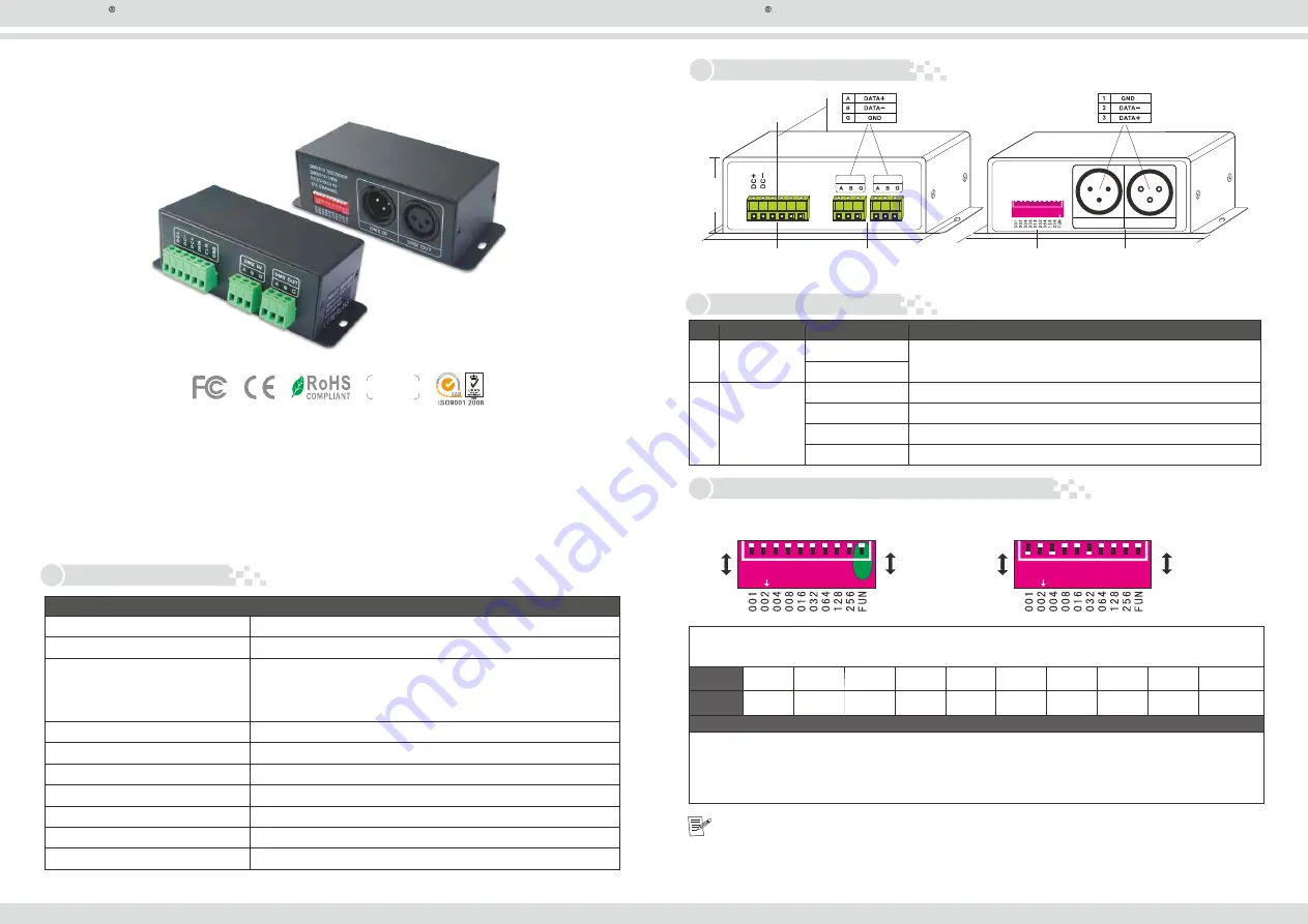 Ltech LT-DMX-1809 Manual Download Page 1