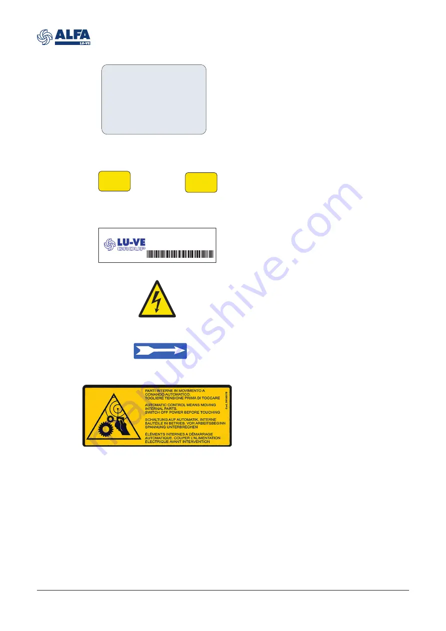 LU-VE ALFA Optigo CD Instruction Manual Download Page 7