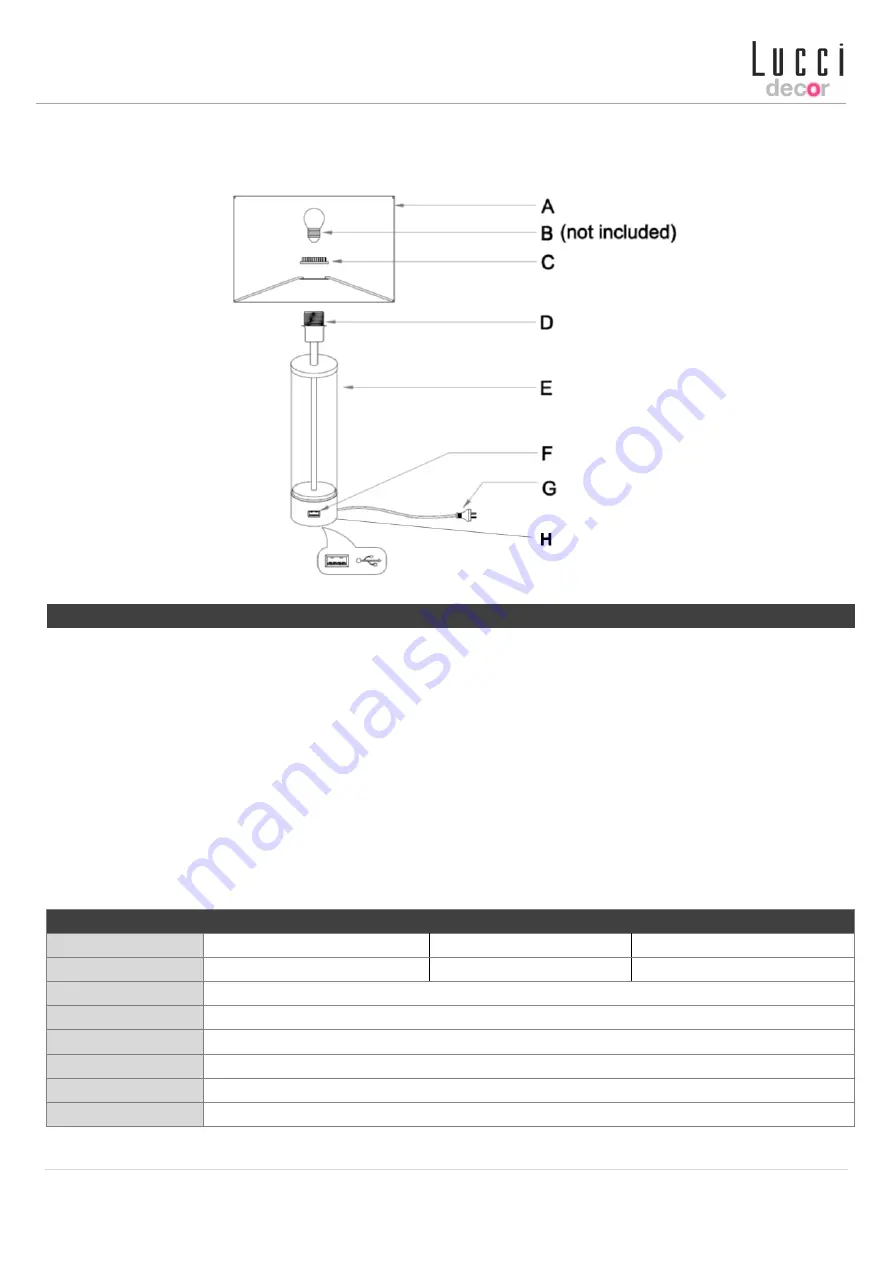 Lucci decor 269385 Скачать руководство пользователя страница 2