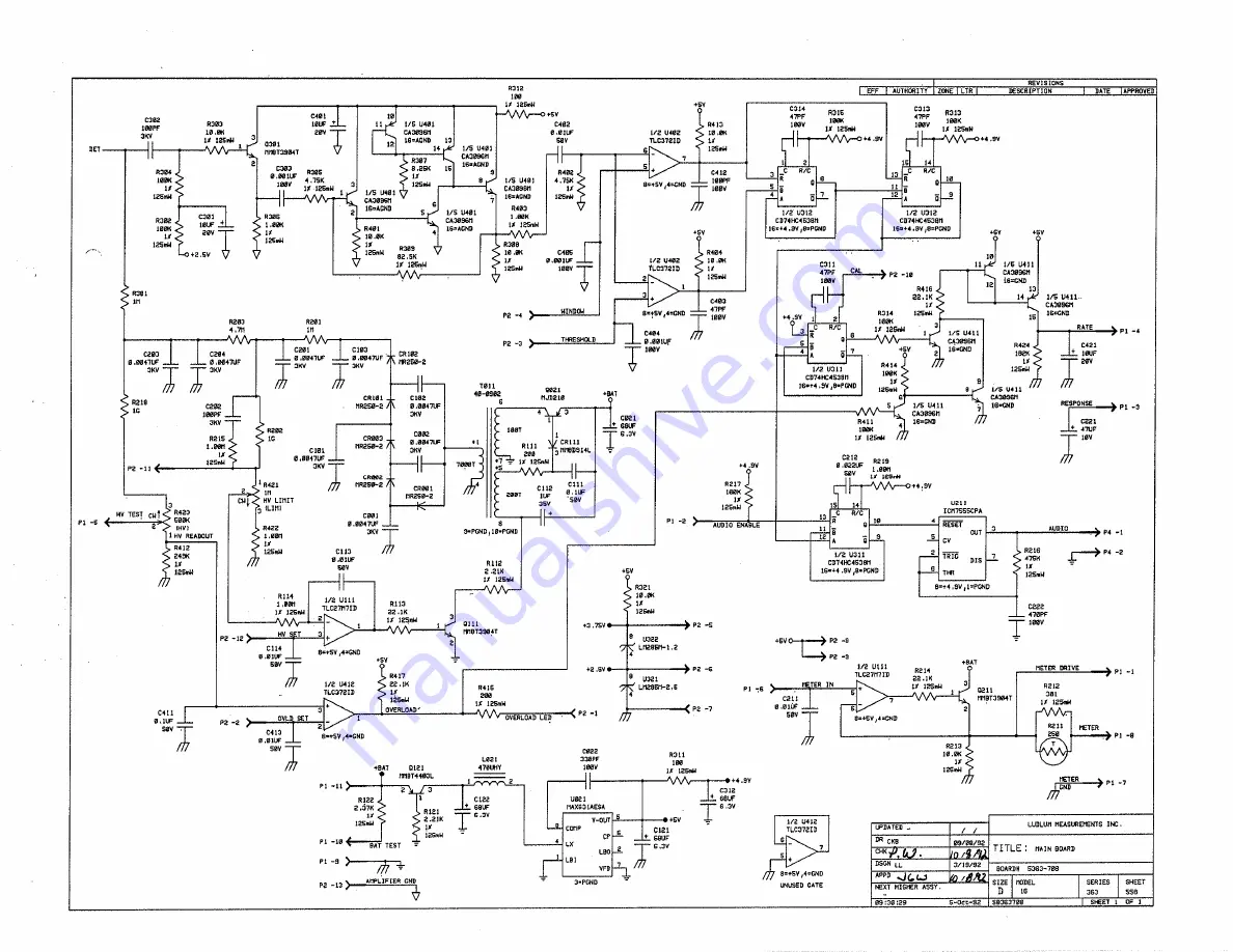 Ludlum Measurements 16 Technical Manual Download Page 37