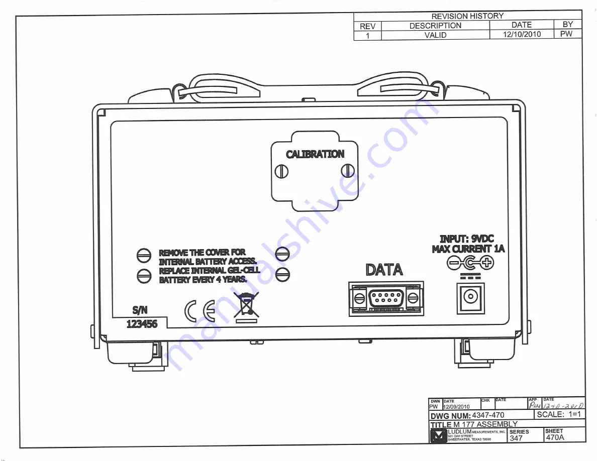 Ludlum Measurements 177 Manual Download Page 5