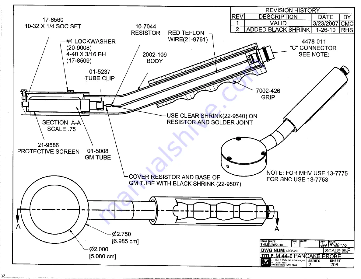 Ludlum Measurements 2241-2 Скачать руководство пользователя страница 88